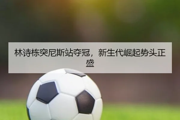林诗栋突尼斯站夺冠，新生代崛起势头正盛